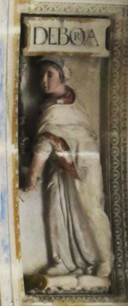 Дебора. Горельеф в церкви монастыря Сан-Херонимо (Гранада, Испания)