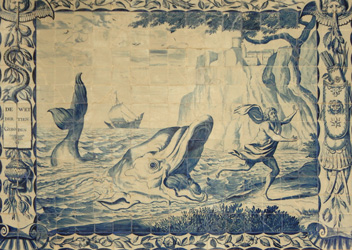 Иона, убегающий от кита. Госпиталь де ла Каридад, Севилья