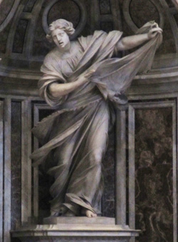 Франческо Моки. Святая Вероника. Собор святого Петра, Ватикан