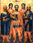 Севастийские мученики Евстратий, Авксентий,
Евгений,
Мардарий и Орест