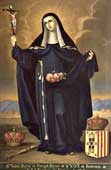 Хосе Хиль де Кастро.
Св. Елизавета (Изабелла)
Арагонская. 1820