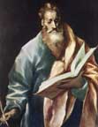 Эль Греко. Евангелист Матфей. 1610-14