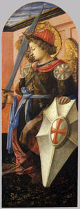Филиппо Липпи. Архангел Михаил. 1456-58